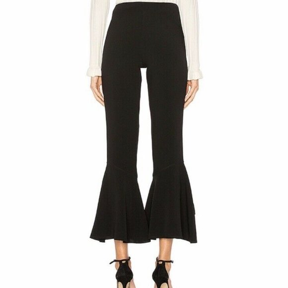 SOLD. Cinq a Sept Benton Flare Hem Pants NWT 10 - Picture 3 of 5